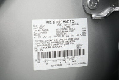 2025 Ford Explorer Platinum