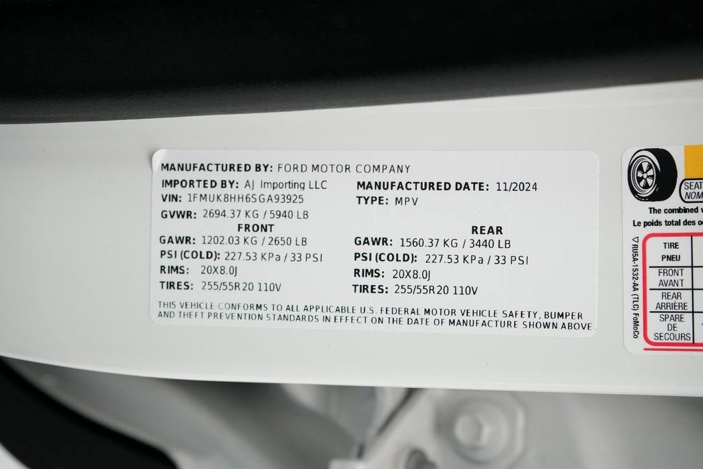 2025 Ford Explorer Platinum