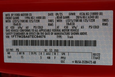 2026 Ford Super Duty F-250 SRW XL w/STX Appearance Package