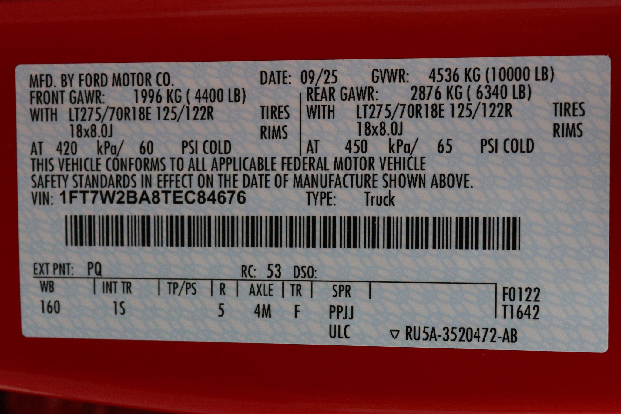 2026 Ford Super Duty F-250 SRW XL w/STX Appearance Package