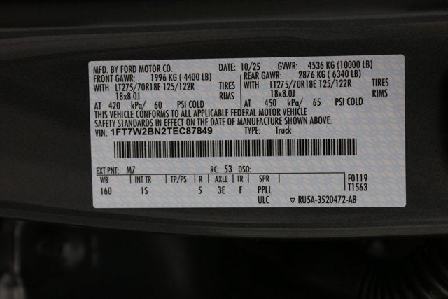 2026 Ford Super Duty F-250 SRW XL w/STX Appearance Package