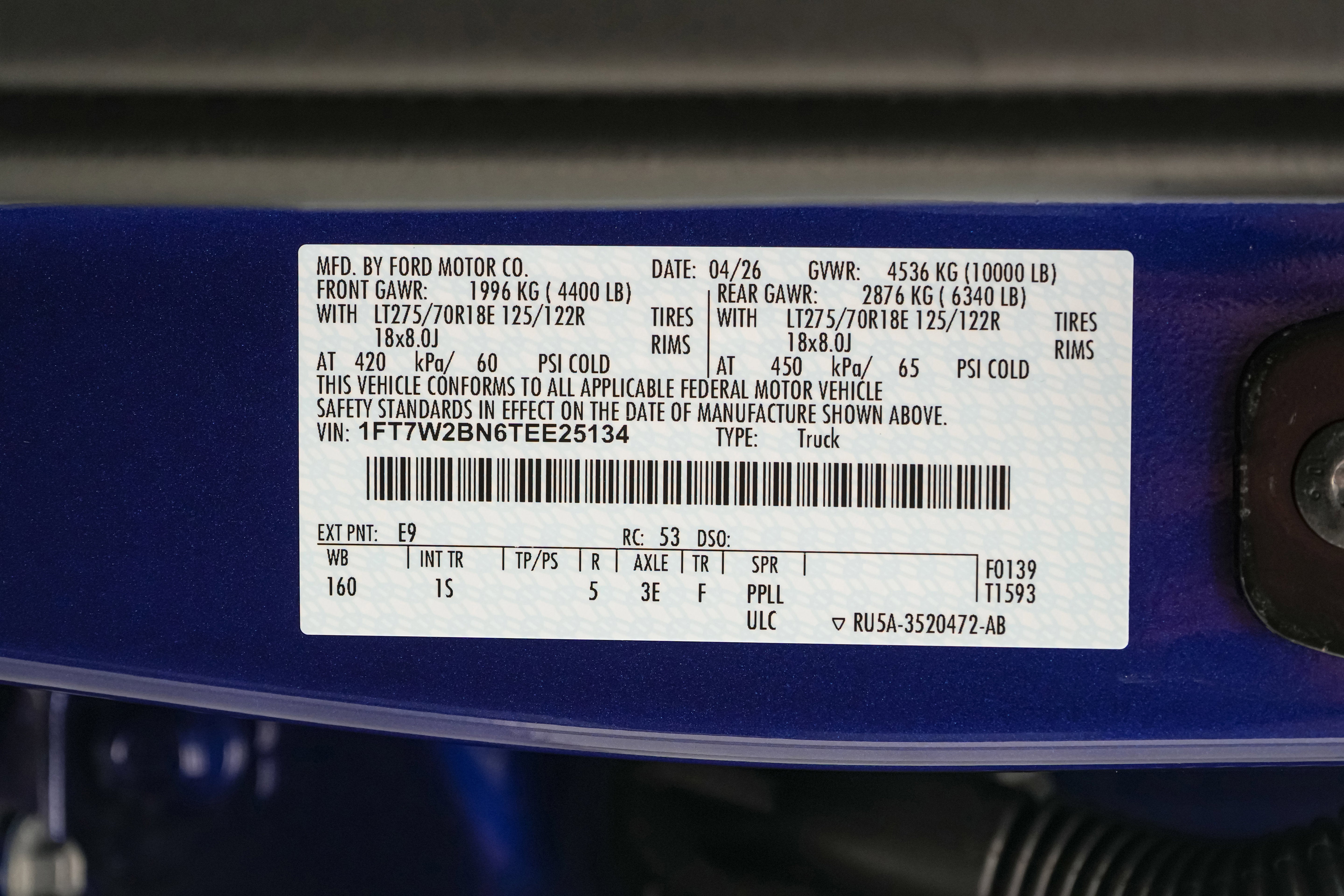 2026 Ford Super Duty F-250 SRW XL w/STX Appearance Package