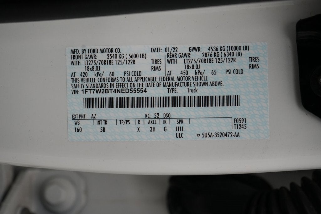 2022 Ford Super Duty F-250 SRW Lariat