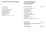 2026 Ford Super Duty F-250 SRW XLT Luxury Package