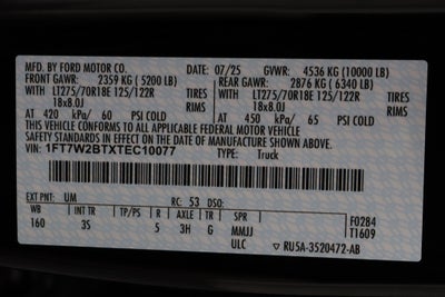 2026 Ford Super Duty F-250 SRW XLT