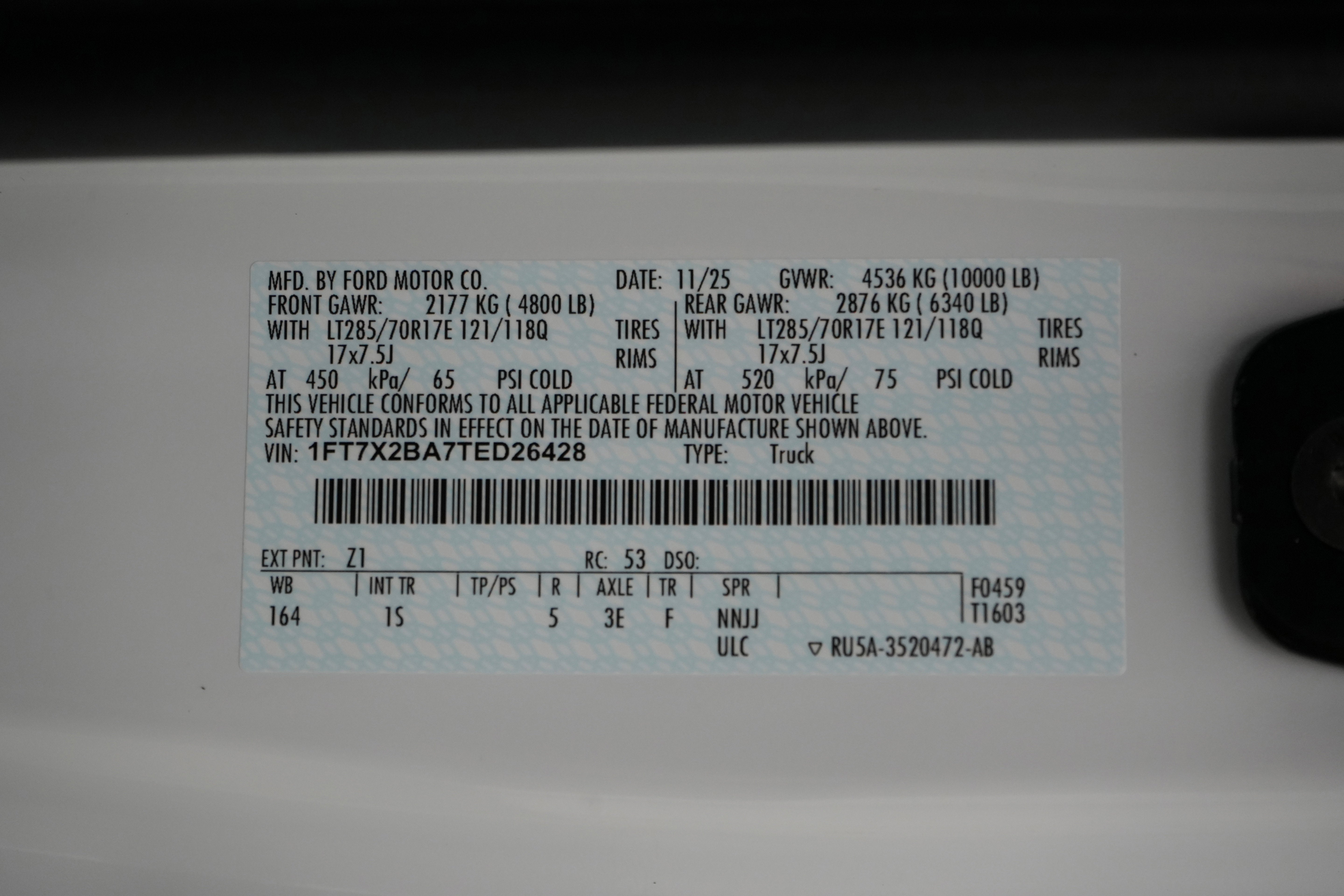 2026 Ford Super Duty F-250 SRW XL Off-Road Package