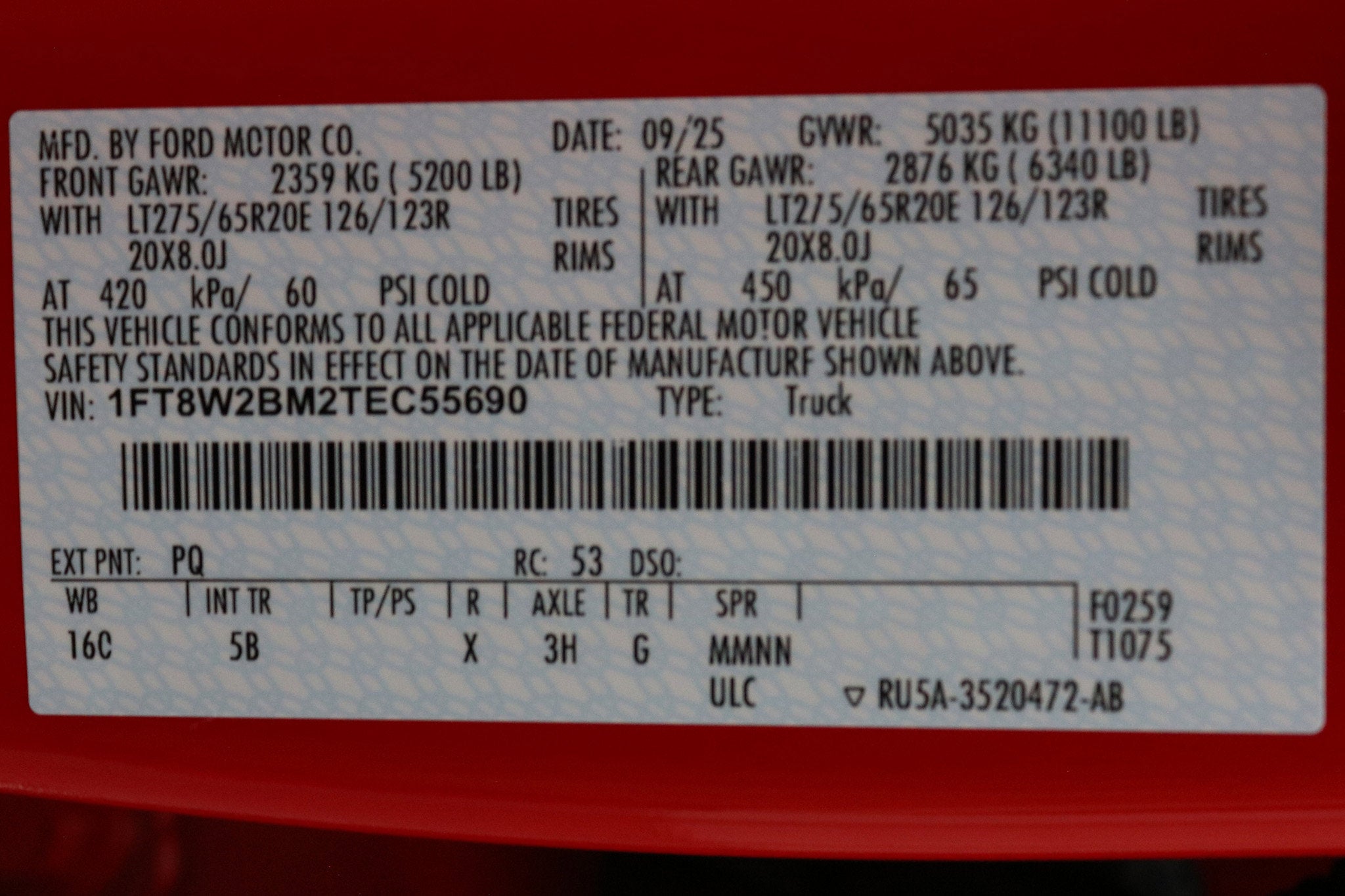 2026 Ford Super Duty F-250 SRW LARIAT