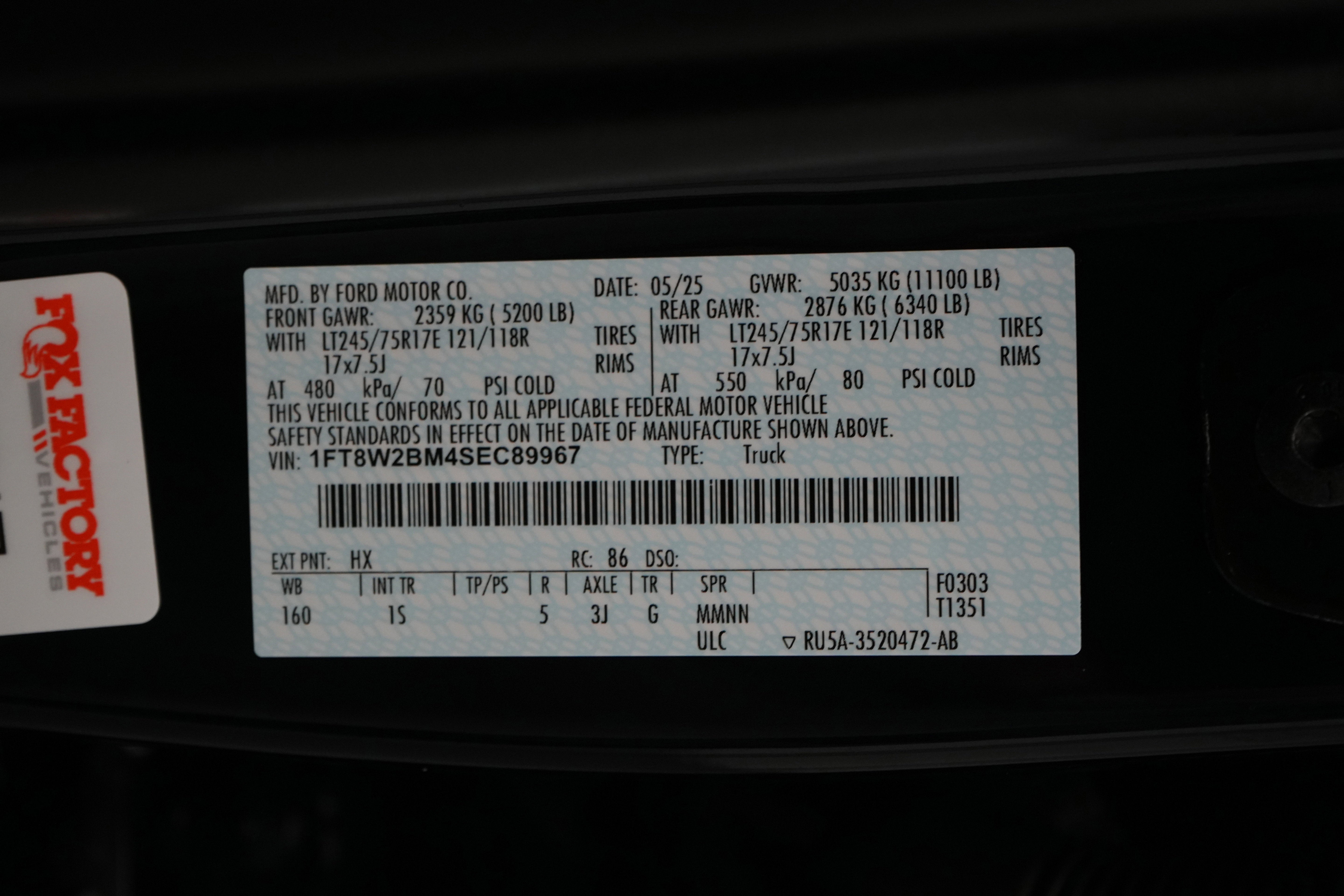 2025 Ford Super Duty F-250 SRW Rocky Ridge