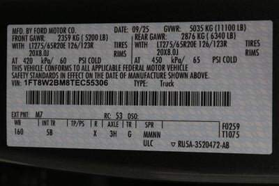 2026 Ford Super Duty F-250 SRW LARIAT