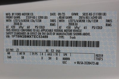 2026 Ford Super Duty F-250 SRW LARIAT