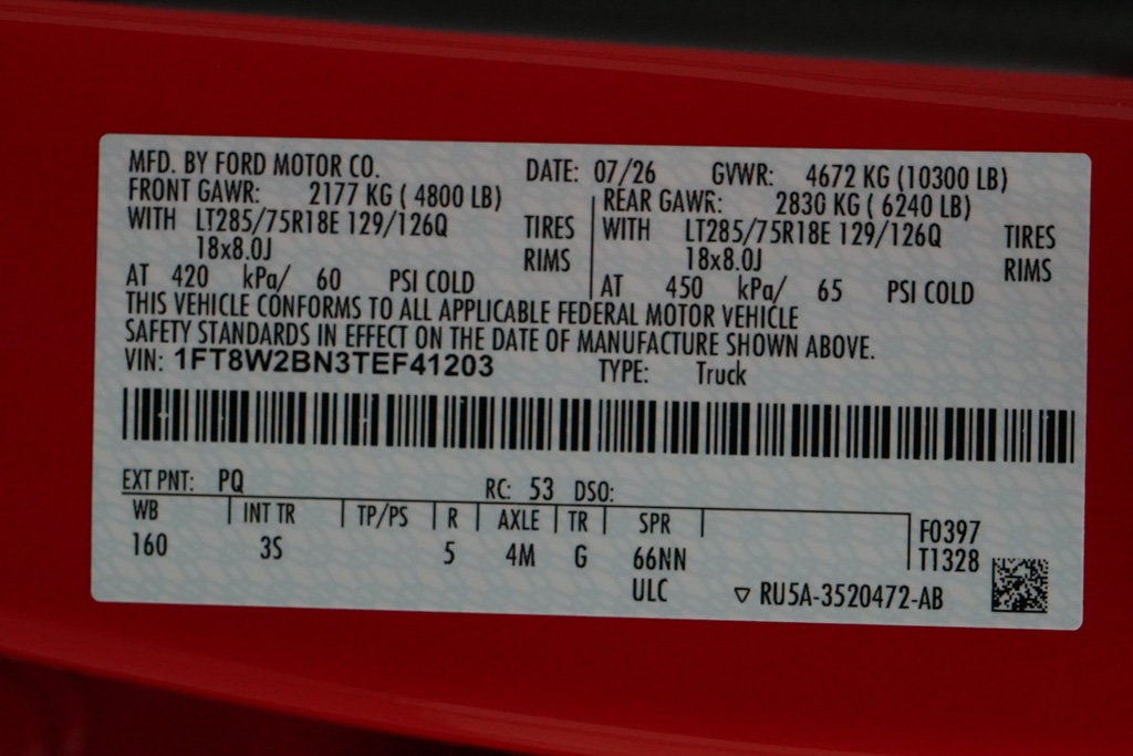 2026 Ford Super Duty F-250 SRW XLT Tremor