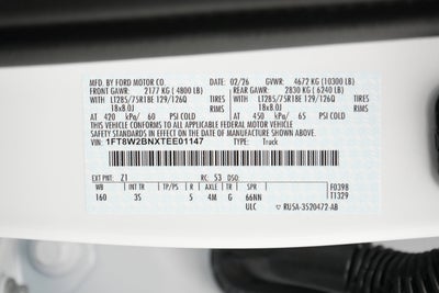 2026 Ford Super Duty F-250 SRW XLT Tremor