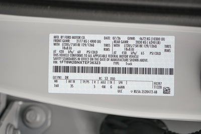 2026 Ford Super Duty F-250 SRW XLT Tremor