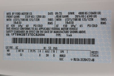 2026 Ford Super Duty F-250 SRW LARIAT