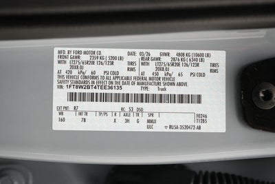 2026 Ford Super Duty F-250 SRW Platinum