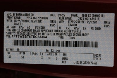 2026 Ford Super Duty F-250 SRW LARIAT