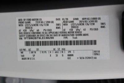 2020 Ford Super Duty F-250 SRW King Ranch