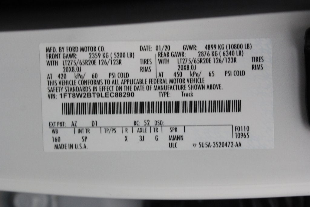 2020 Ford Super Duty F-250 SRW King Ranch