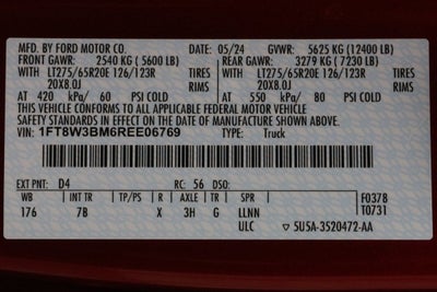 2024 Ford Super Duty F-350 SRW Platinum