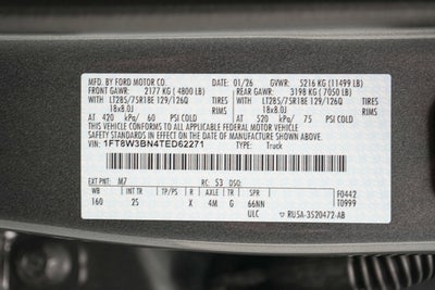 2026 Ford Super Duty F-350 SRW XLT Tremor