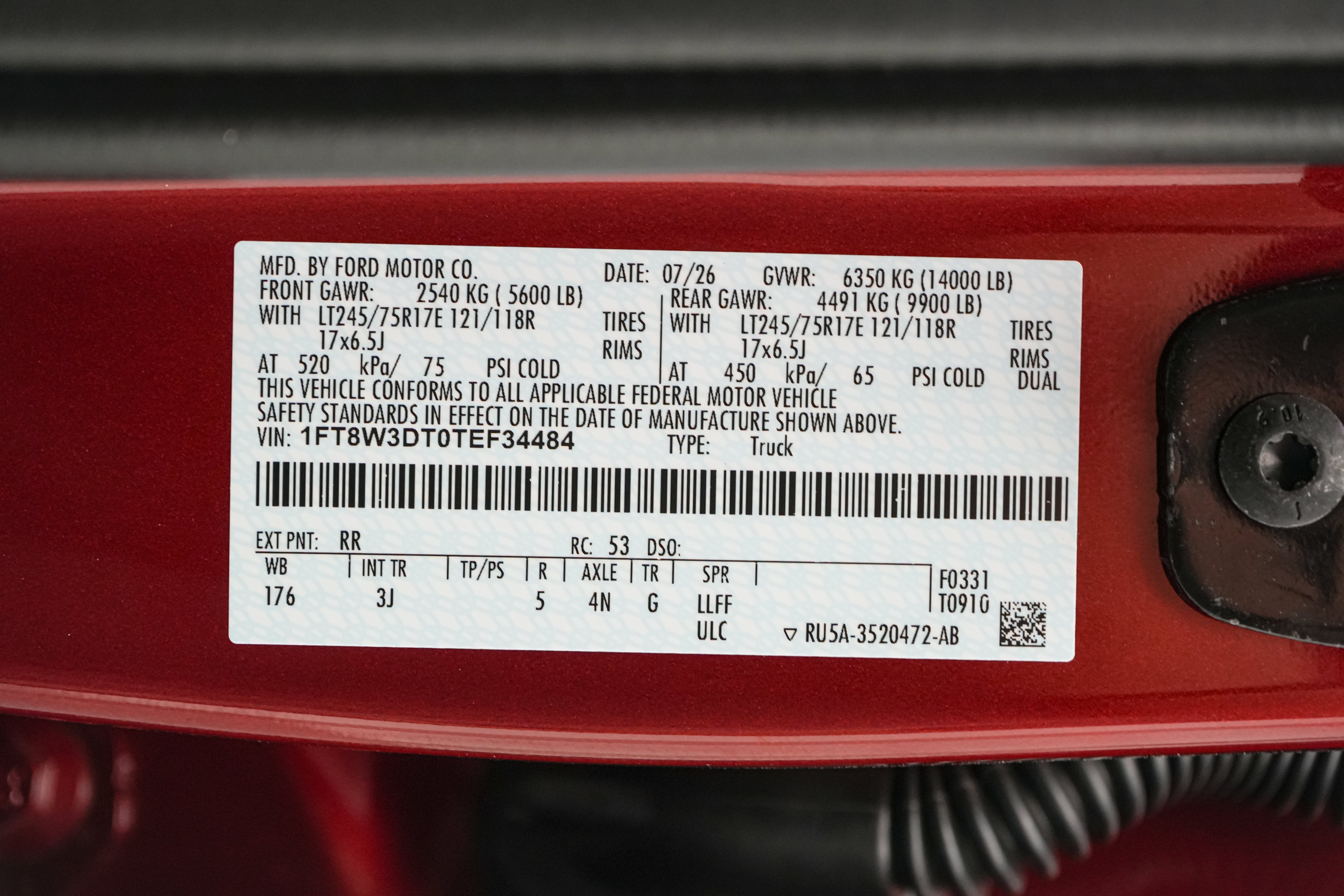 2026 Ford Super Duty F-350 DRW XLT Special Edition