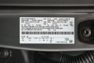 2026 Ford Super Duty F-350 DRW XLT Special Edition