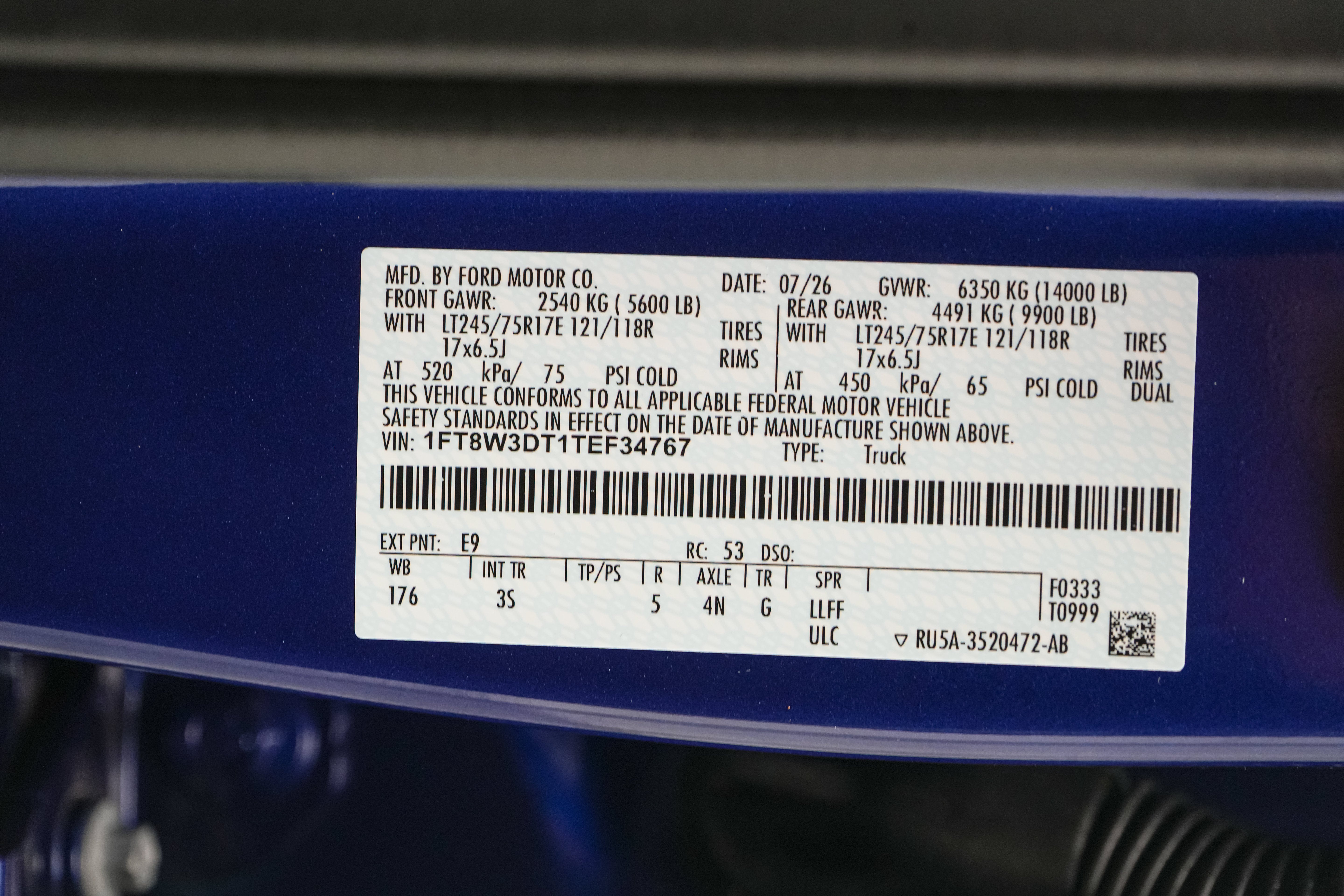 2026 Ford Super Duty F-350 DRW XLT Special Edition