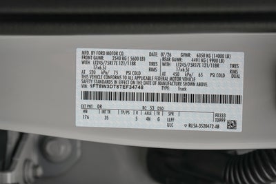 2026 Ford Super Duty F-350 DRW XLT Special Edition