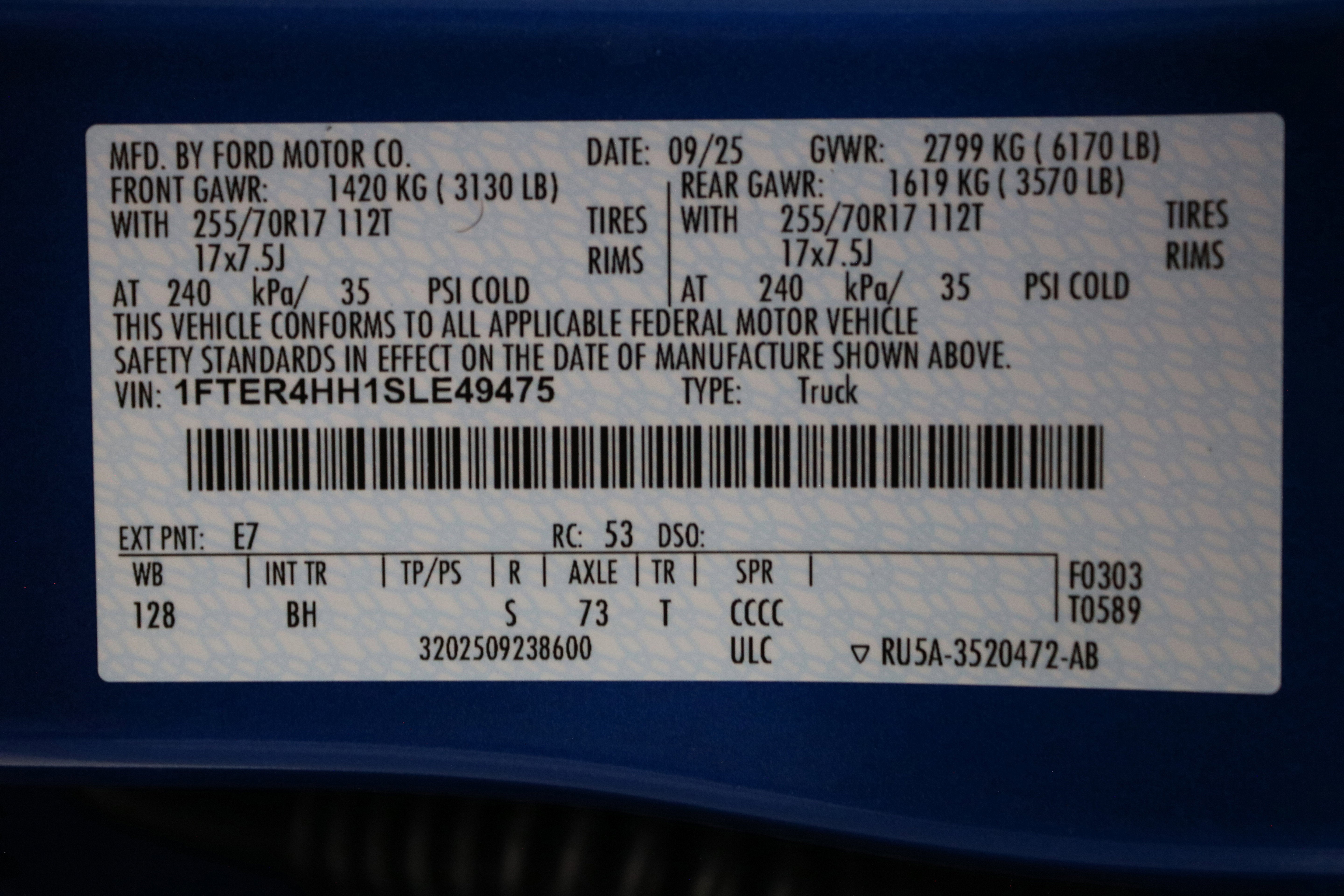 2025 Ford Ranger XLT