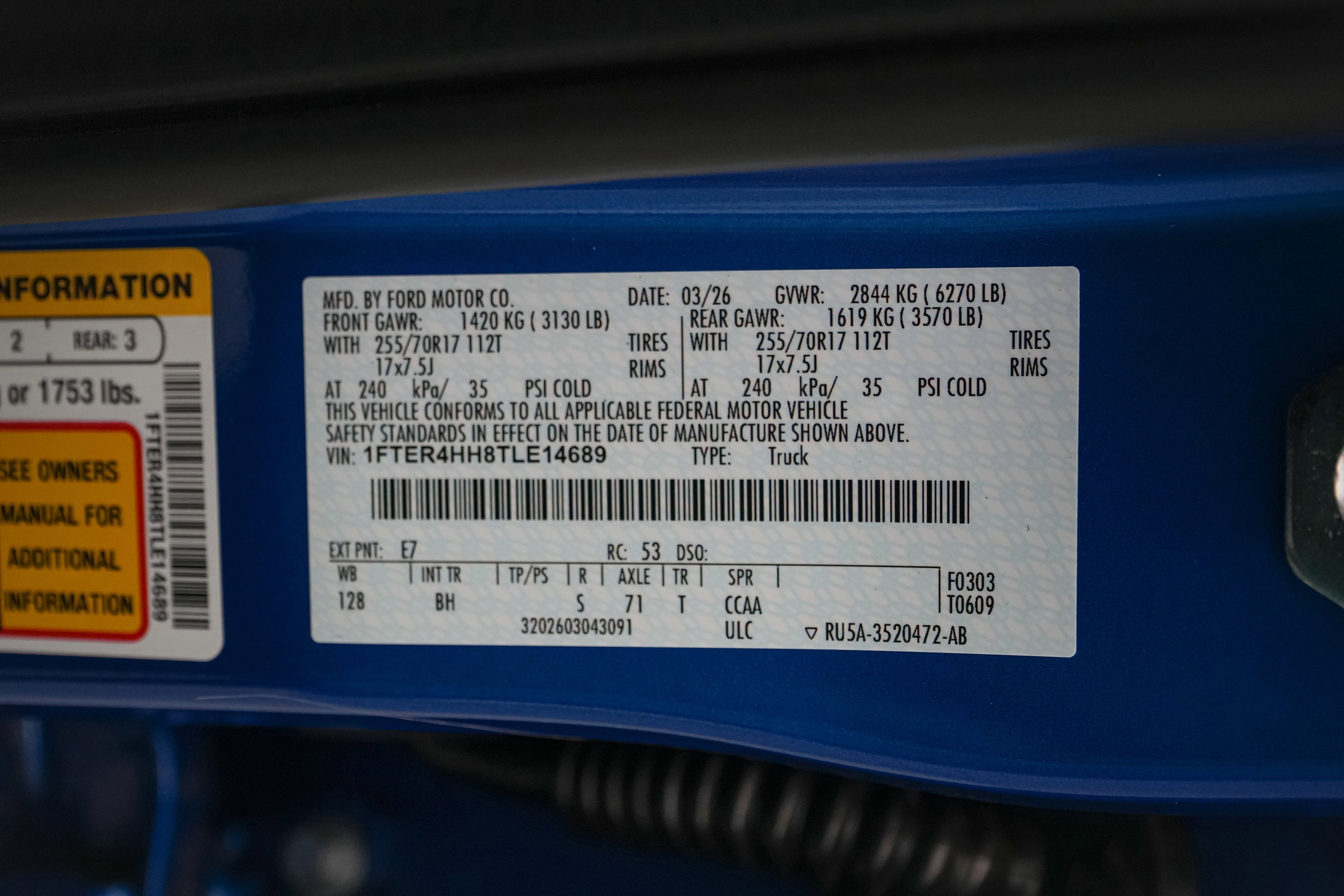 2026 Ford Ranger Off Road