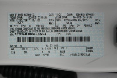 2025 Ford Ranger Raptor