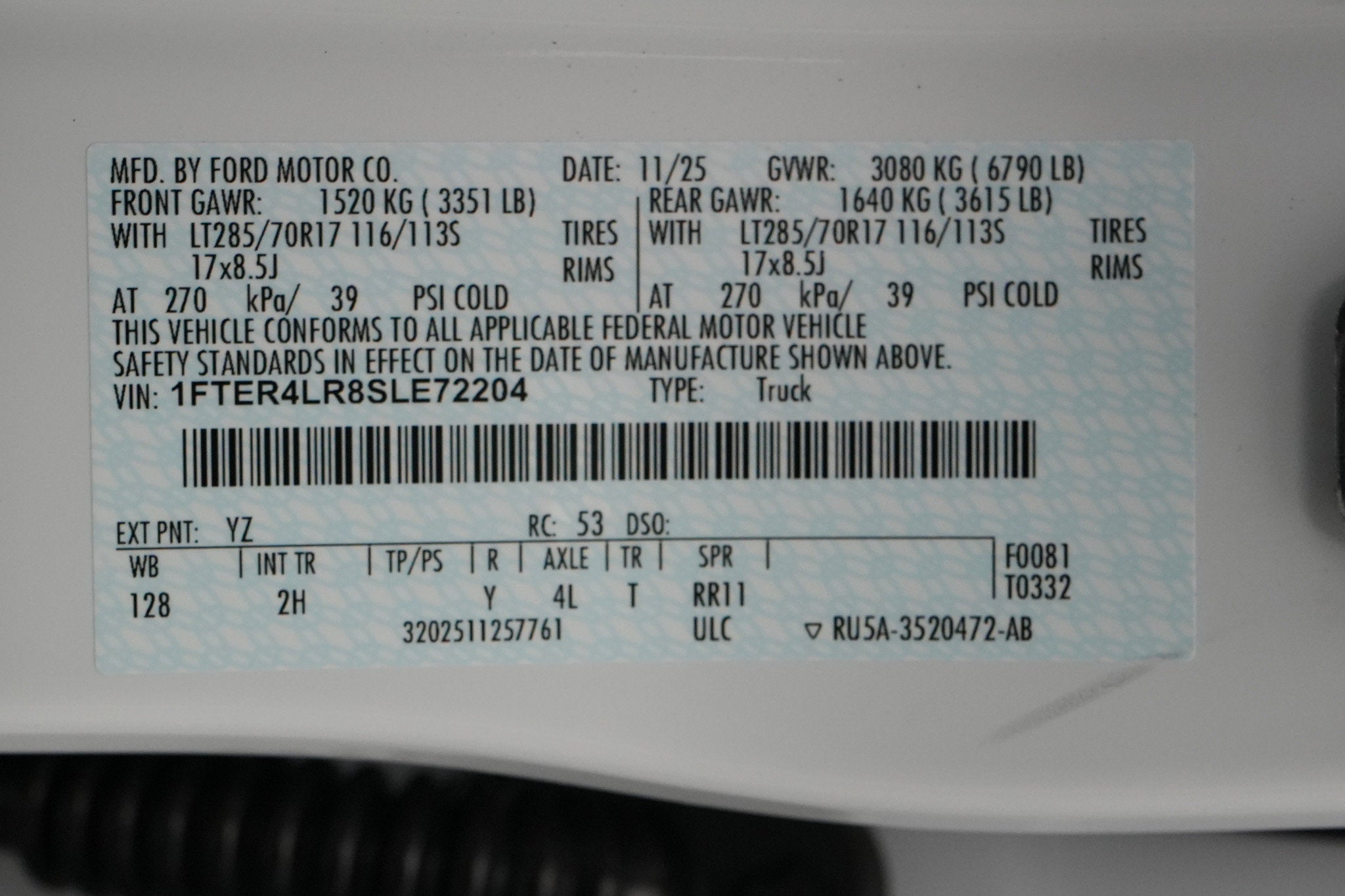 2025 Ford Ranger Raptor