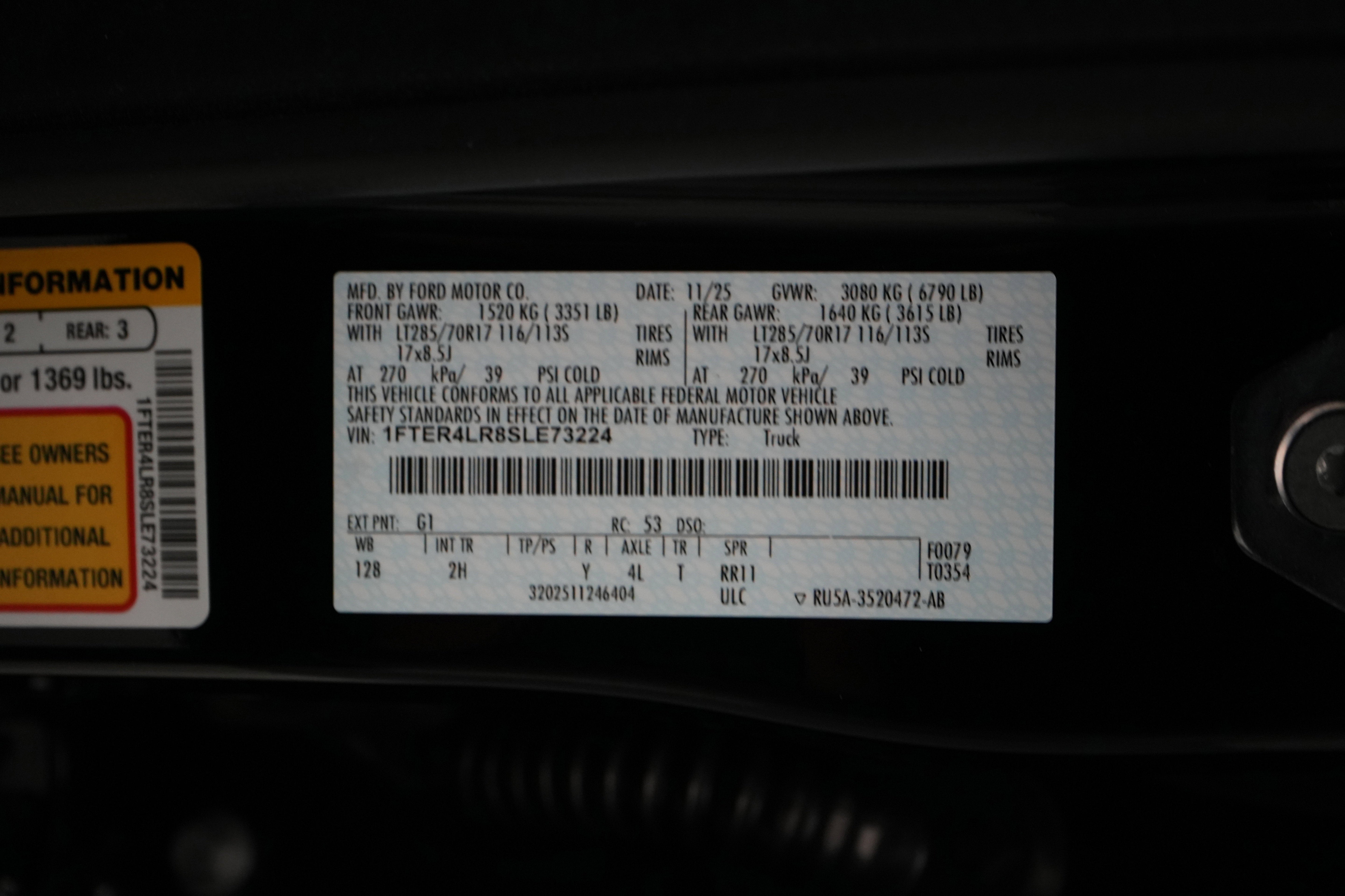 2025 Ford Ranger Raptor Alpha 500