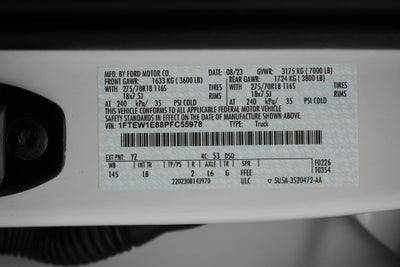 2023 Ford F-150 Tremor