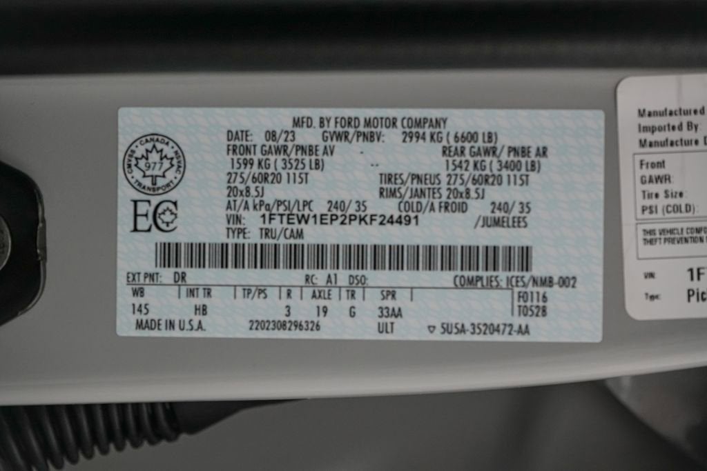 2023 Ford F-150 Lariat