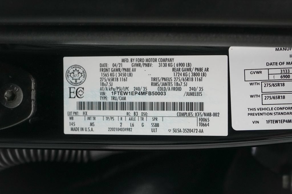 2021 Ford F-150 XLT