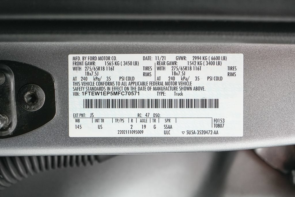 2021 Ford F-150 XLT