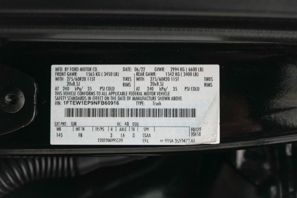 2022 Ford F-150 XLT