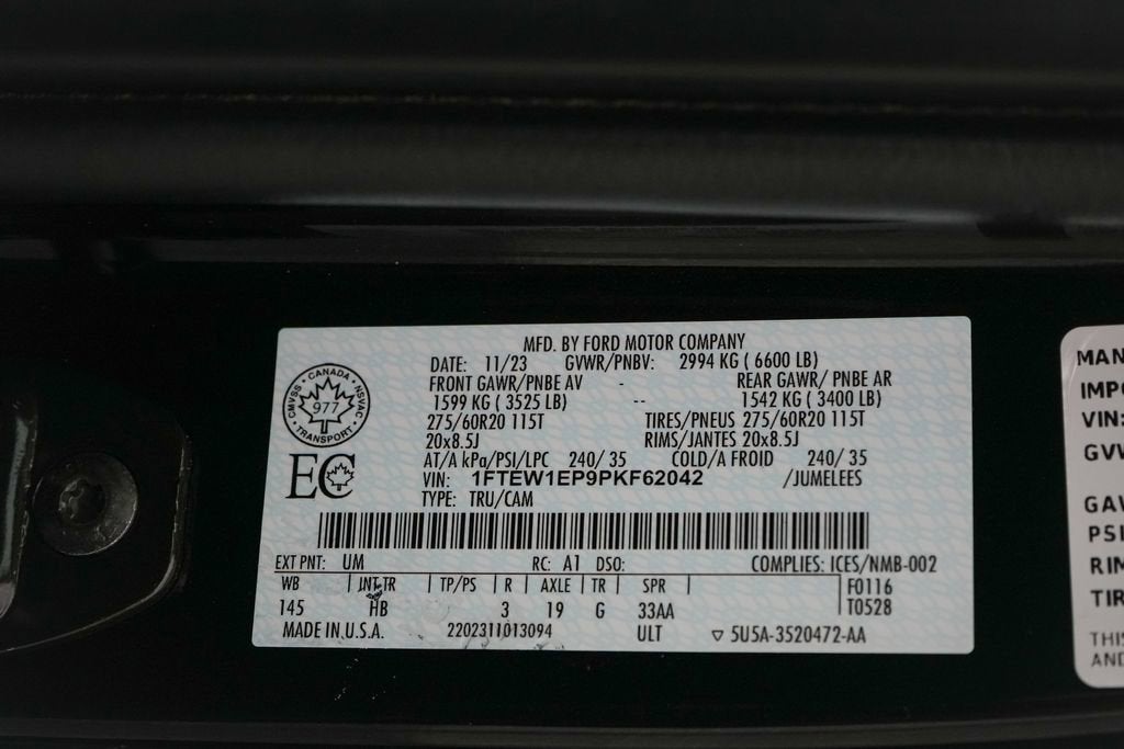 2023 Ford F-150 Lariat