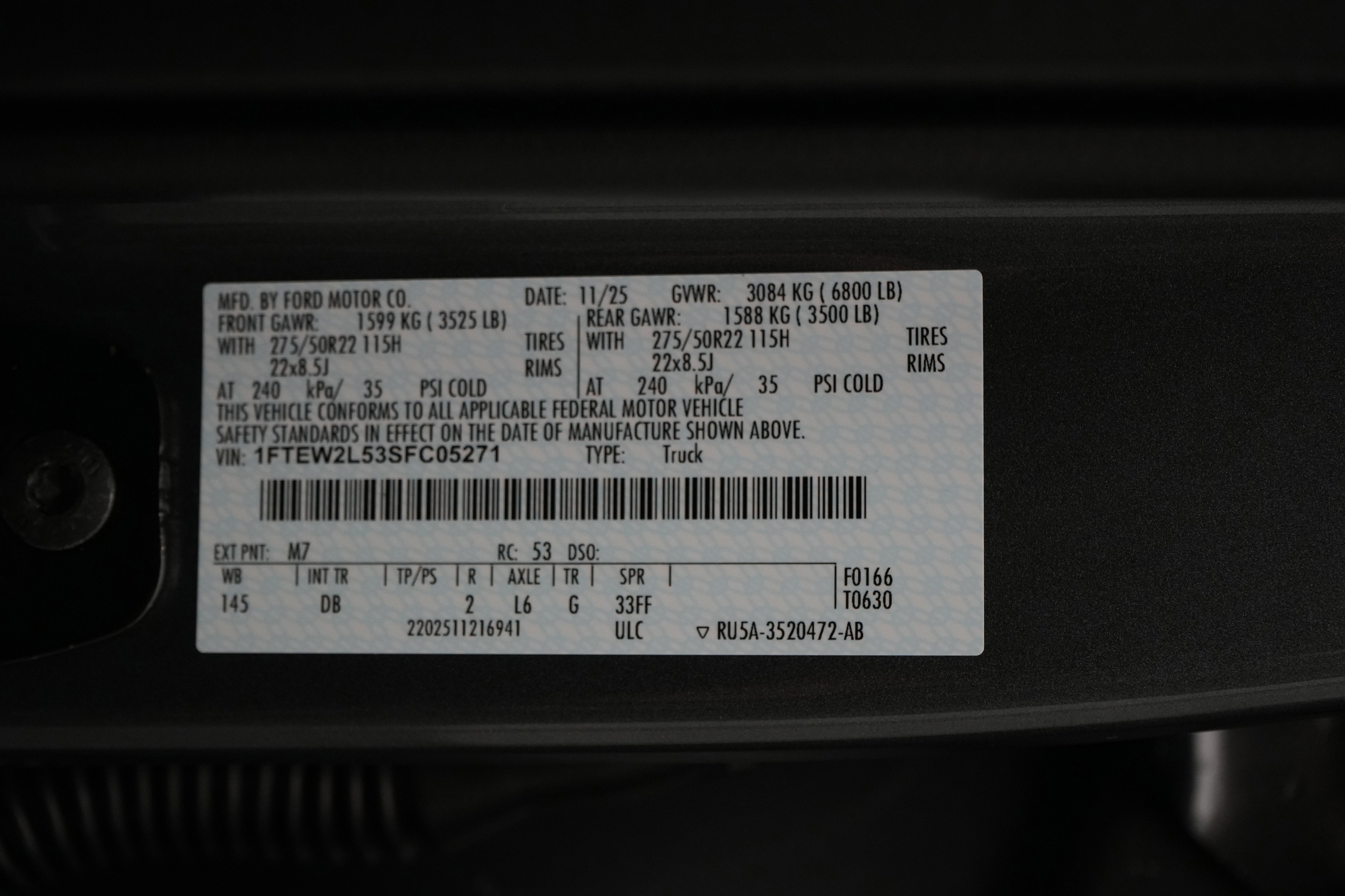 2025 Ford F-150 STX w/Lobo