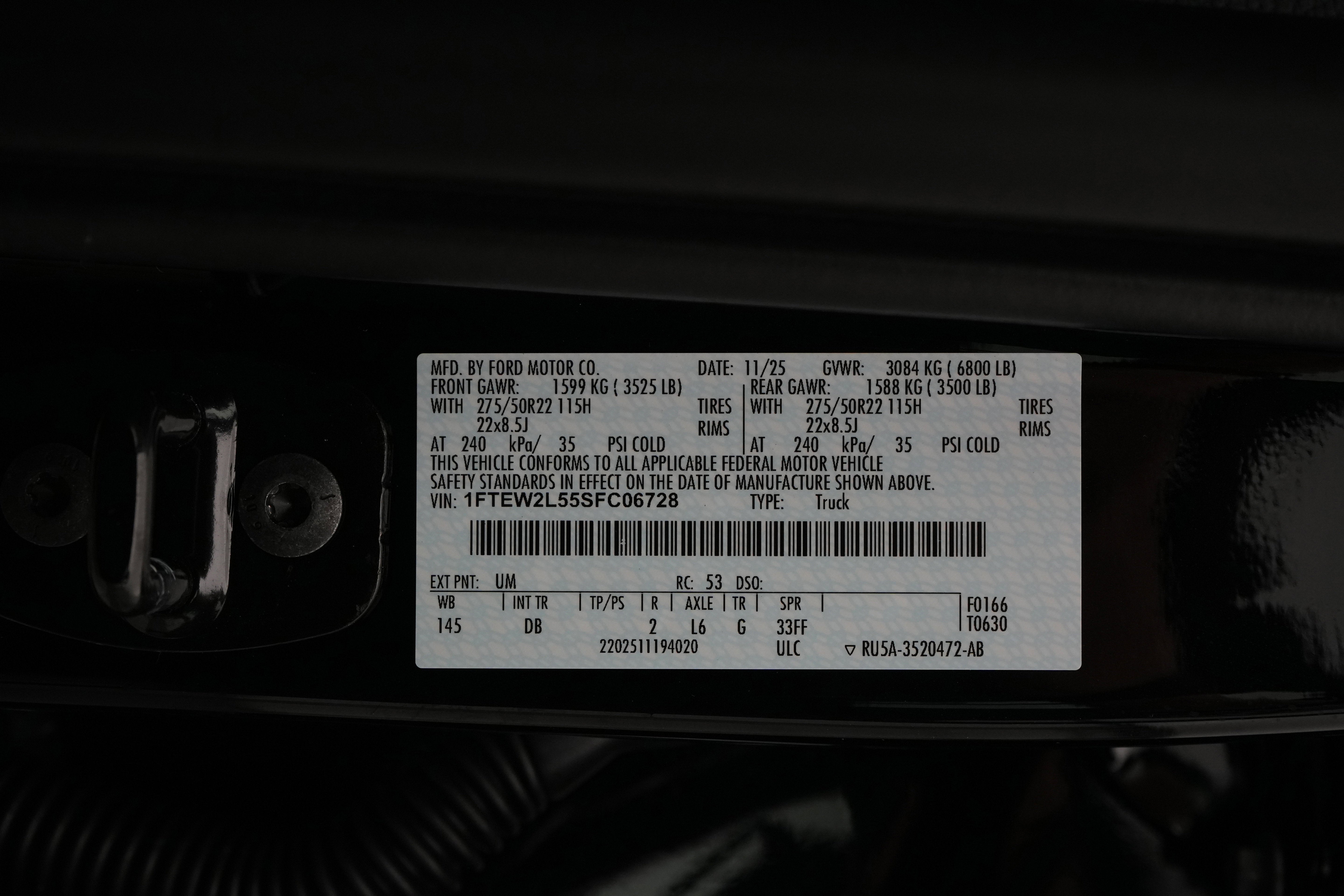 2025 Ford F-150 Lobo