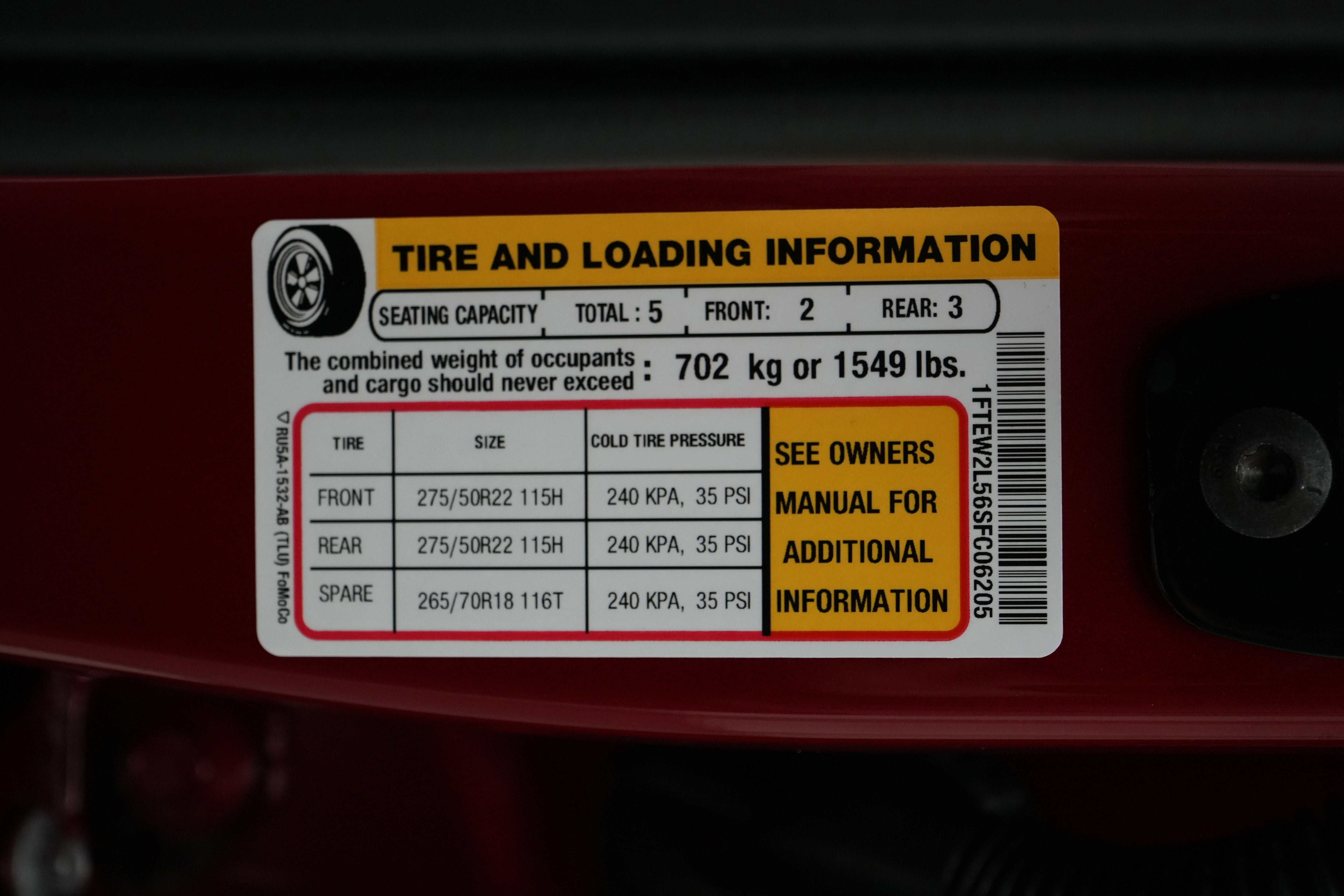 2025 Ford F-150 Lobo w/LMP SC