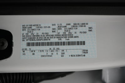 2025 Ford F-150 Lobo