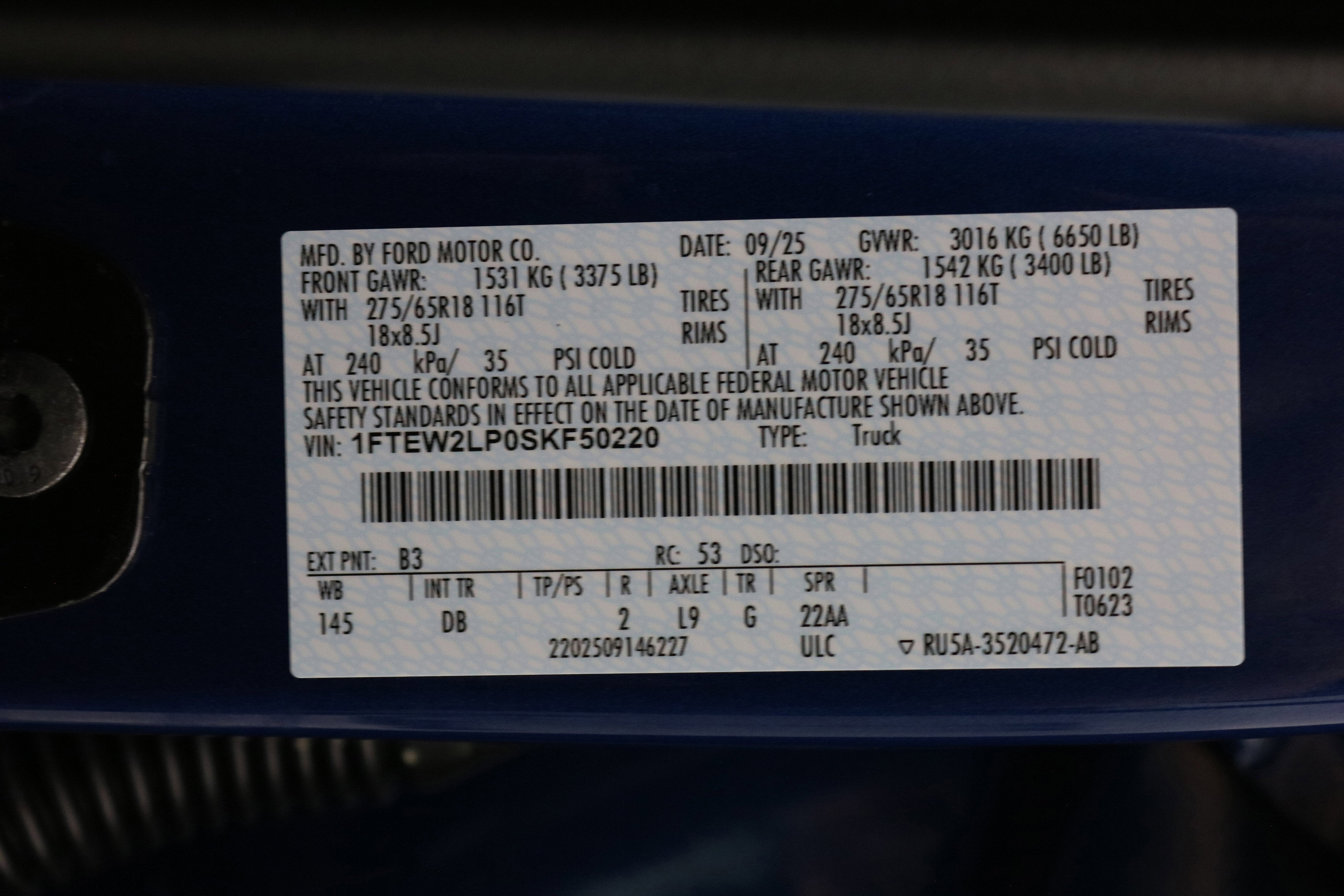 2025 Ford F-150 LMP Off Road