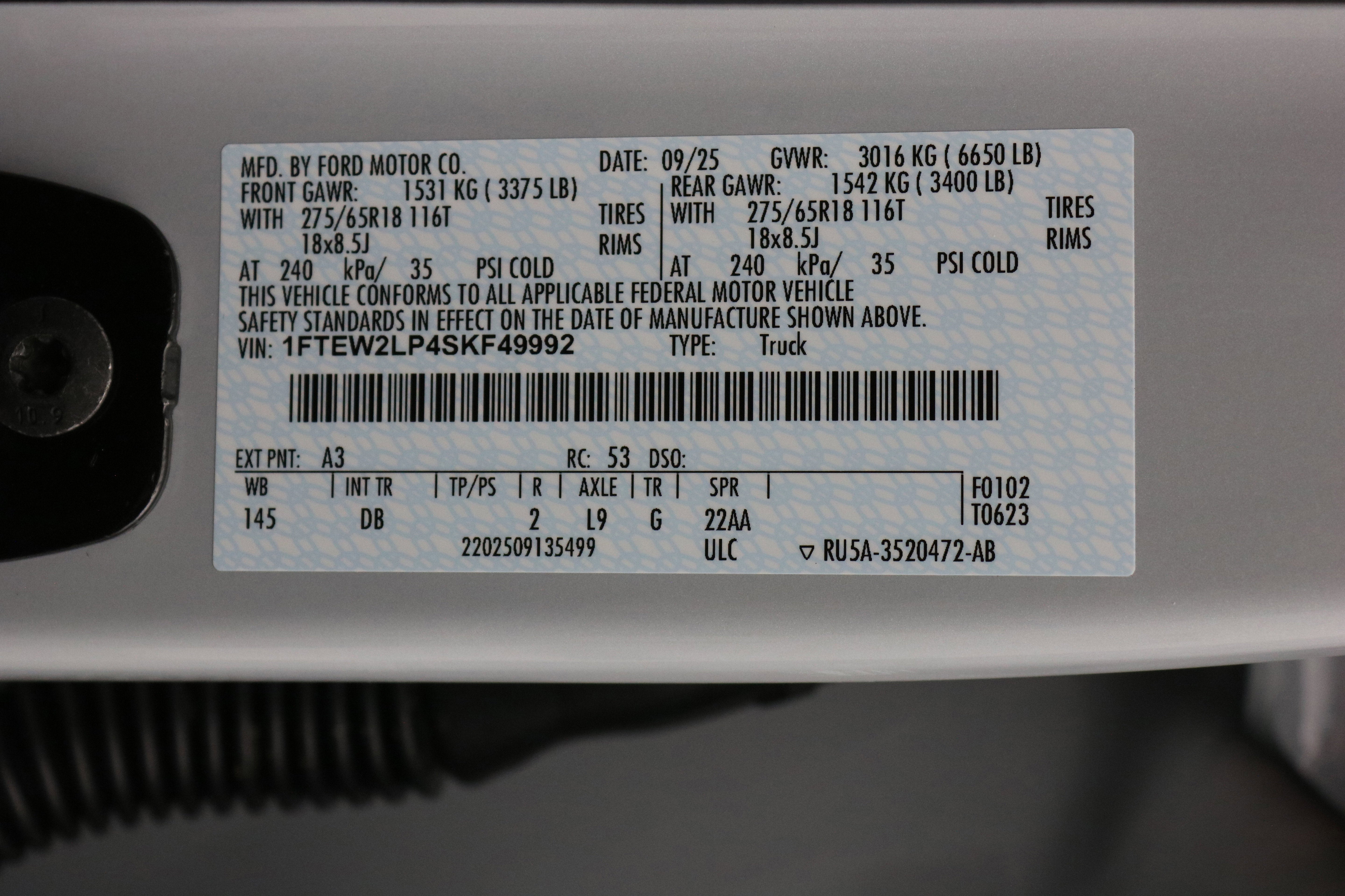 2025 Ford F-150 LMP Off Road