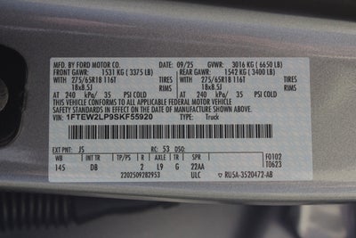 2025 Ford F-150 LMX4