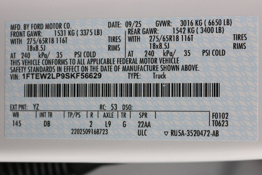 2025 Ford F-150 LMX4