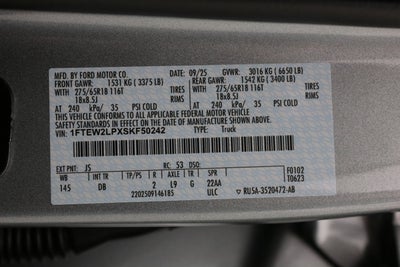 2025 Ford F-150 LMP Off Road