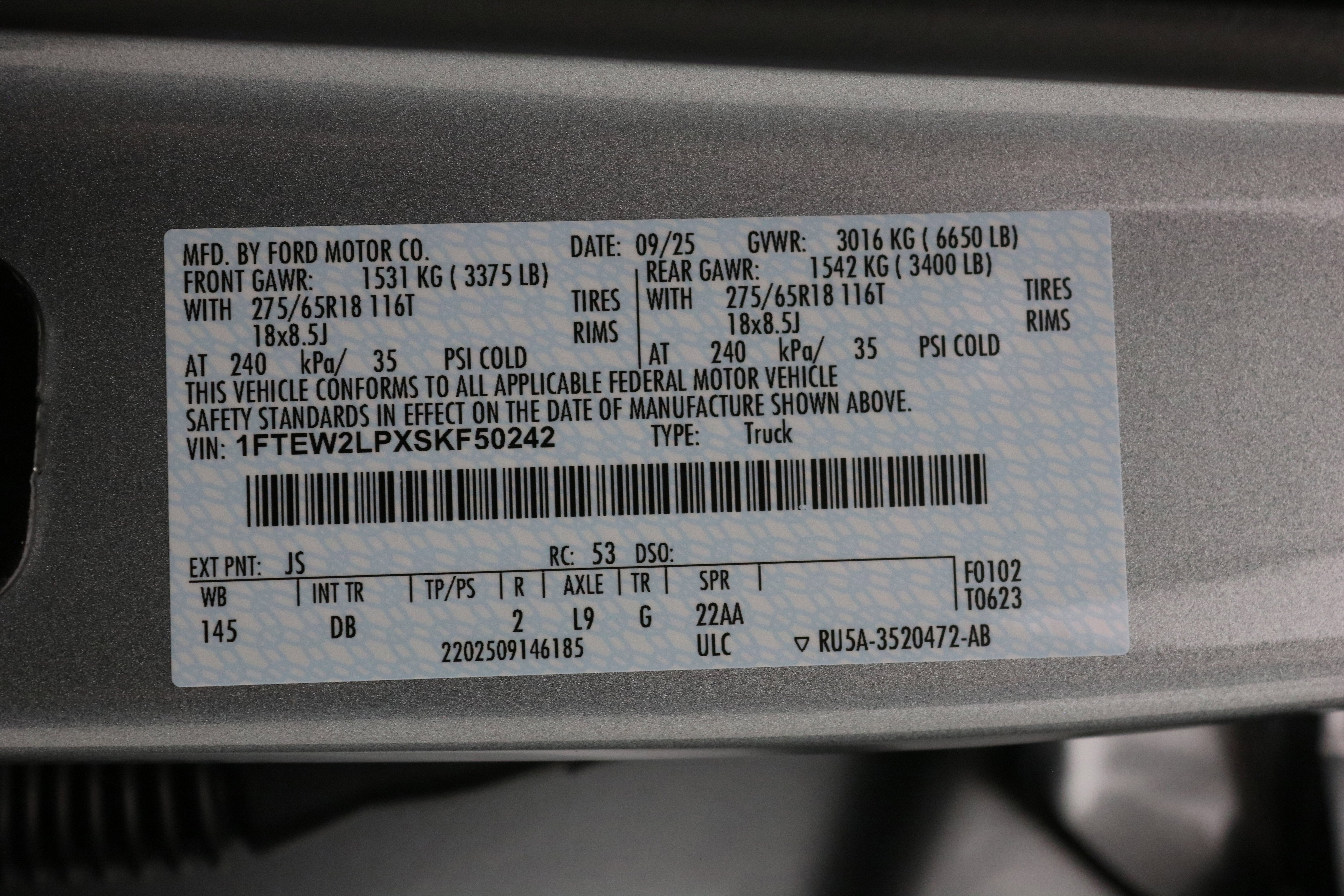 2025 Ford F-150 LMP Off Road