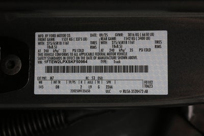 2025 Ford F-150 LMP Off Road